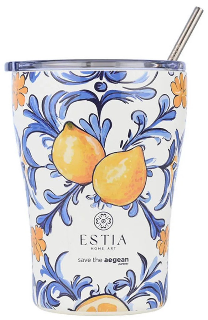 Ποτήρι Θερμός 350ml Estia Save The Aegean Amalfi Coast 01-31756
