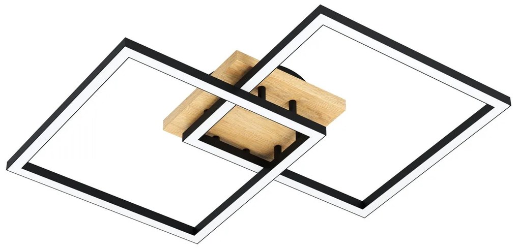 Φωτιστικό Οροφής Eglo 901744 LOMALTAS-Z Καφέ (Brown)|Μαύρο Ματ (Black Mat) 2700K - 6500K