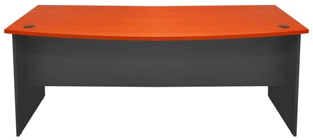 ΓΡΑΦΕΙΟ ΕΠΑΓΓΕΛΜΑΤΙΚΟ 180x93.5 SIENNA HM2017.03 ΓΚΡΙ-ΚΕΡΑΣΙ 180x93,5x74,6 εκ.