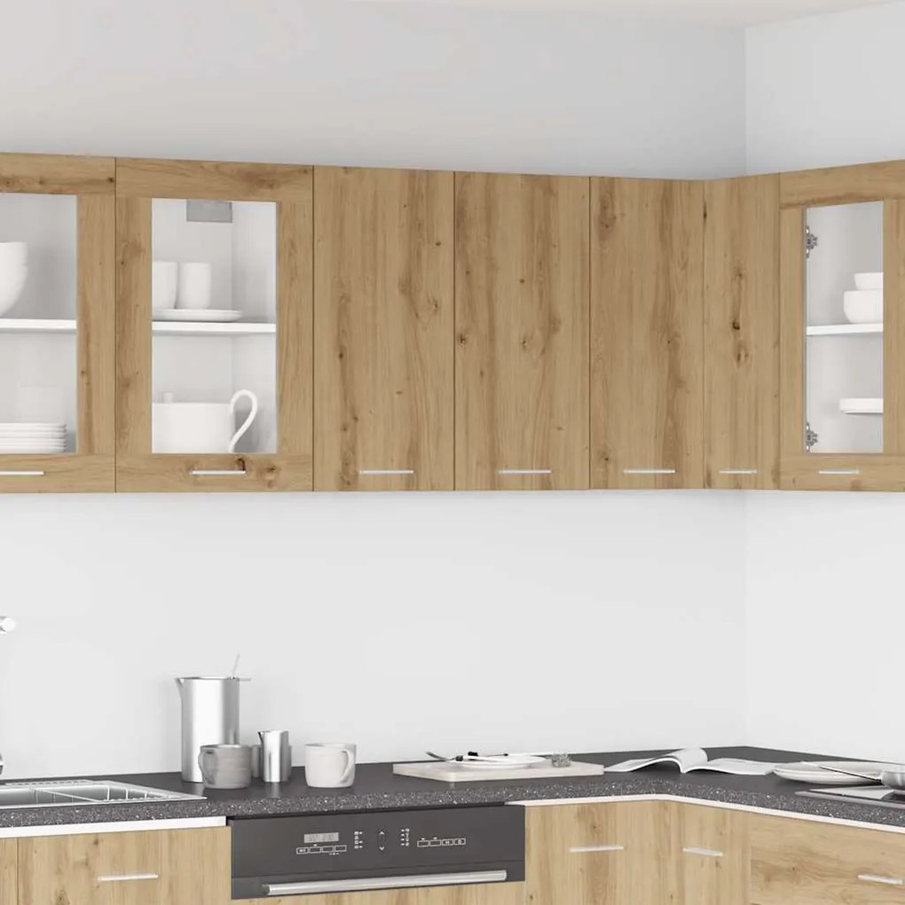 vidaXL Ντουλάπι Κουζίνας "Lyon" από Τεχνητό Δρυς 60x31x60 εκ. από Τεχνητό Ξύλο