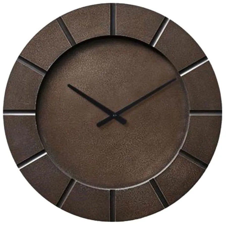 Ρολόι Τοίχου Breda 021957 Φ50x5cm Brown Mdf