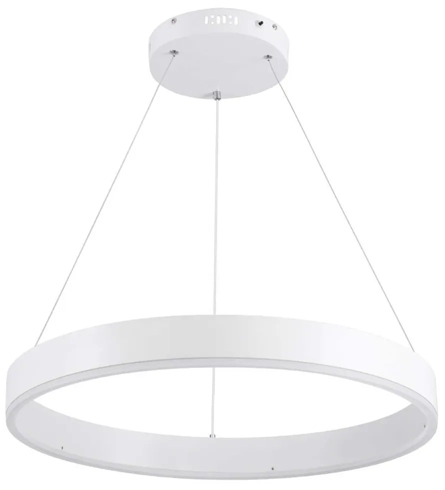 Φωτιστικό Οροφής Venom 61177 Led 45W Φ60cm White GloboStar Αλουμίνιο