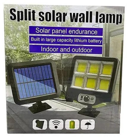 Ηλιακός Προβολέας Split Solar Wall Lamp