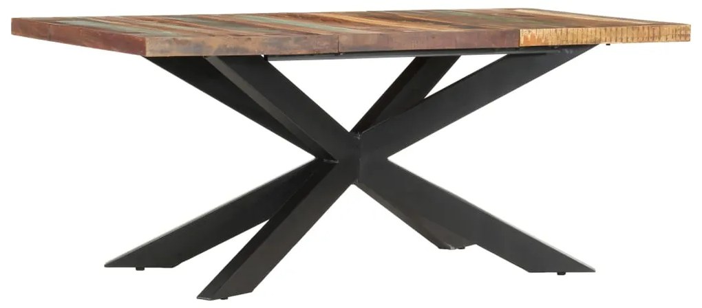 vidaXL Τραπεζαρία 180 x 90 x 76 εκ. από Μασίφ Ανακυκλωμένο Ξύλο