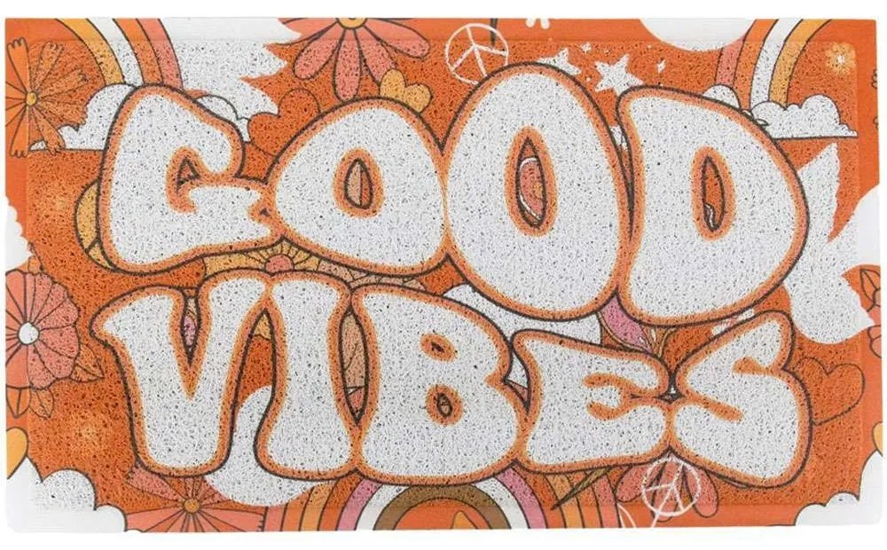 Πατάκι Εισόδου Good Vibes -AMDMW-GOODVIBES-7040 70x40cm Multi Artsy Mats 70X40