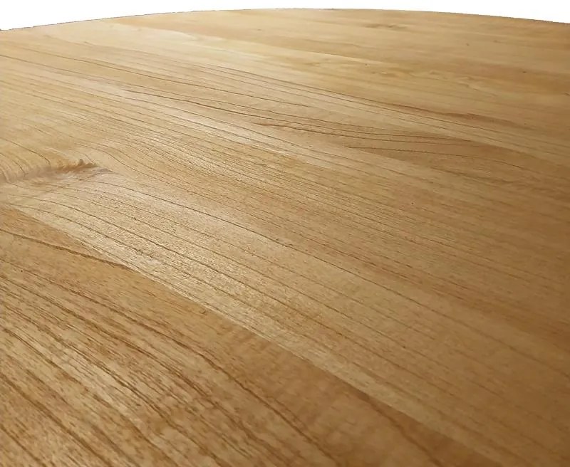 Τραπέζι Kenda mindi ξύλο σε φυσική απόχρωση Φ150x75εκ 150x150x75 εκ.