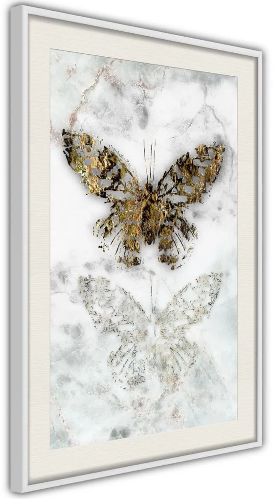 Αφίσα - Butterfly Fossils - 20x30 - Χρυσό - Χωρίς πασπαρτού