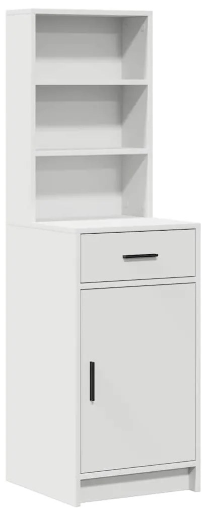vidaXL Σετ Τραπεζιού Μακιγιάζ με συρτάρι 3 pcs Λευκό 50 x 41 x 135 εκ