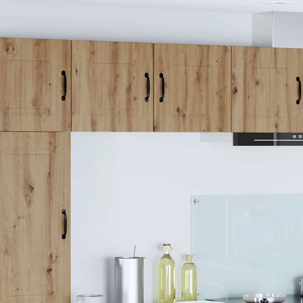 vidaXL Κρεμαστό ντουλάπι κουζίνας 2 pcs Artisan Oak 40 x 31 x 40 εκ.