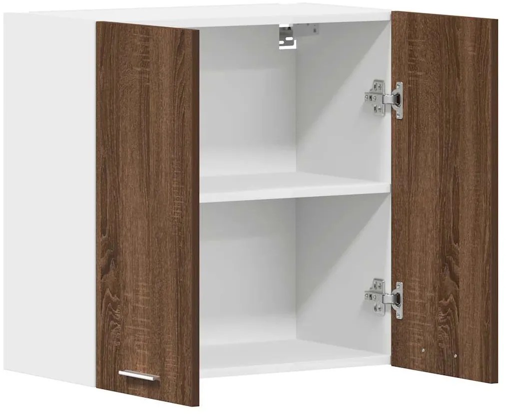 vidaXL Κρεμαστό Ντουλάπι Lyon Καφέ Δρυς 60x31x60εκ. Επεξεργασμένο Ξύλο
