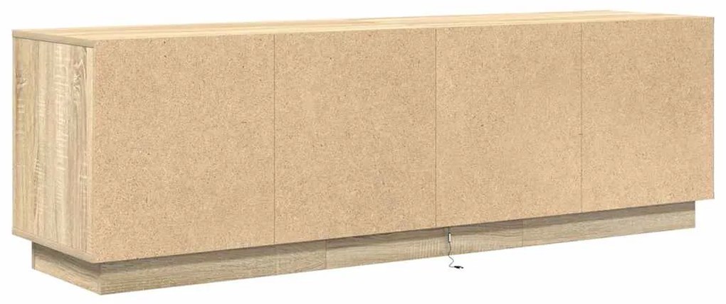 Έπιπλο Τηλεόρασης με LED Sonoma Δρυς 160,5x41x50 εκ. 3328428