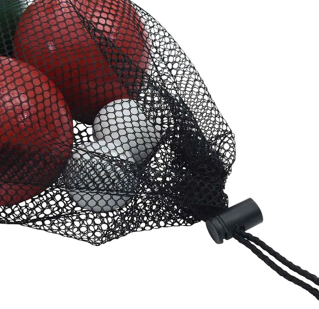 vidaXL Σετ Μπάλες Bocce 8 Τεμ. με Θήκη Μεταφοράς Μασίφ Ξύλο Πεύκου