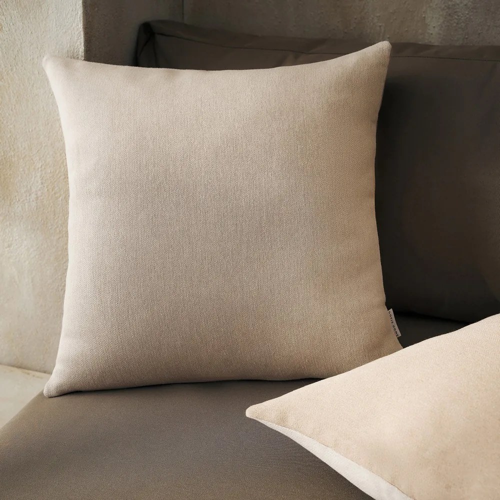 Μαξιλαροθήκη Διακοσμητική Marian 336/41 Ground Beige Gofis Home 50X50 Βαμβάκι-Ακρυλικό