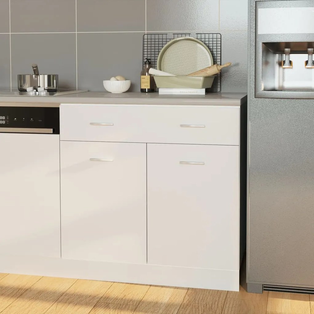 vidaXL Πάγκος Κουζίνας Κρεμ 80 x 60 x 2,8 εκ. από Μοριοσανίδα