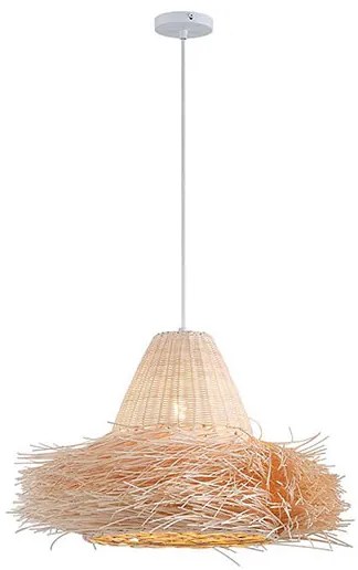 Φωτιστικό Οροφής Μονόφωτο Eurolamp Sisal 144-33097