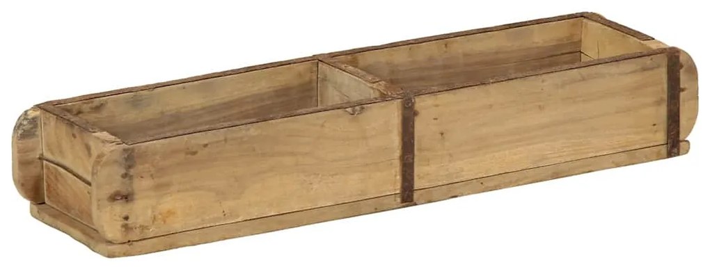 vidaXL Δίσκος με αποθήκευση Καφέ 60.5 x 15 x 9 εκ