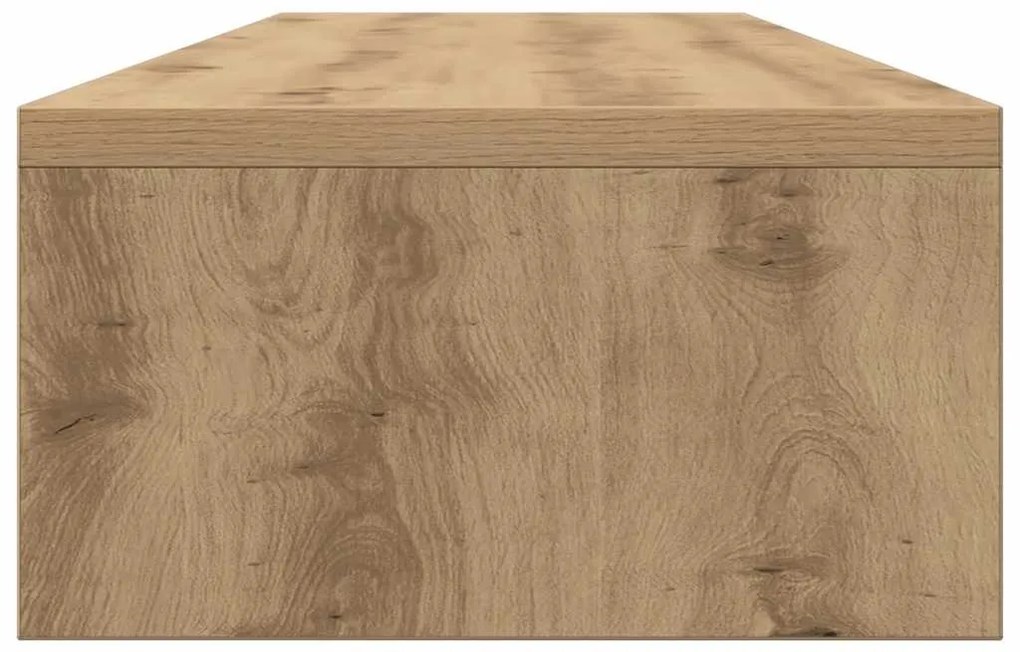 vidaXL Βάση Οθονών Artisan Δρυς 100 x 24 x 13 εκ. από Επεξ. Ξύλο