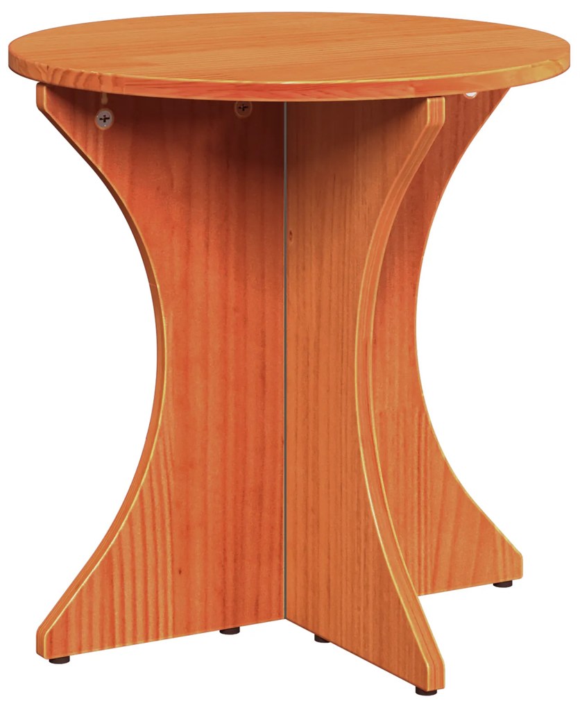 vidaXL Τραπεζάκι σαλονιού 2 pcs Καστανό 46 x 46 x 47 εκ