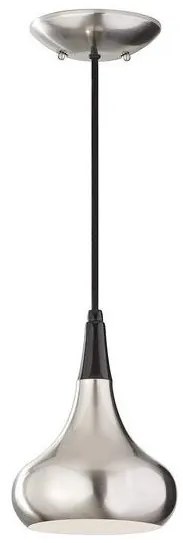 Κρεμαστό Φωτιστικό Οροφής 1xE27  Φ18cm  Beso Elstead Lighting-FE-BESO-P-S-BS-Ασημί FE-BESO-P-S-BS