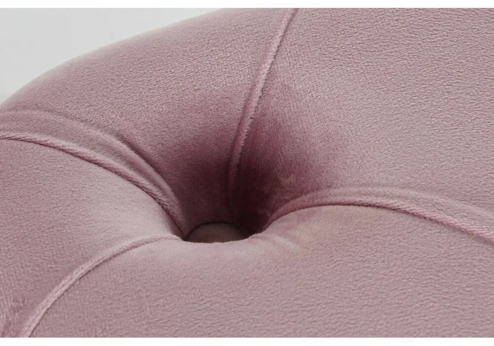 Σκαμπό DKD Home Decor   Ροζ πολυεστέρας Βελούδο Ξύλο MDF (88 x 53 x 47,76 cm)