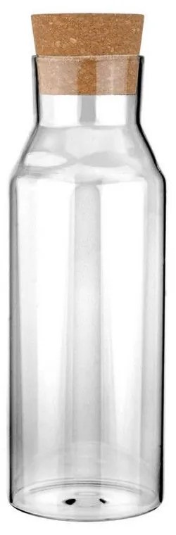 Μπουκάλι Γυάλινο 01-29517 1200ml Με Καπάκι Φελλού Clear Estia Glass