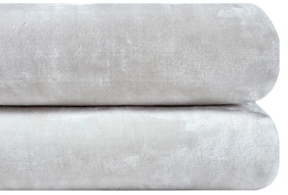 Κουβέρτα Notte 00 White Kentia King Size 260x240cm Πολυέστερ