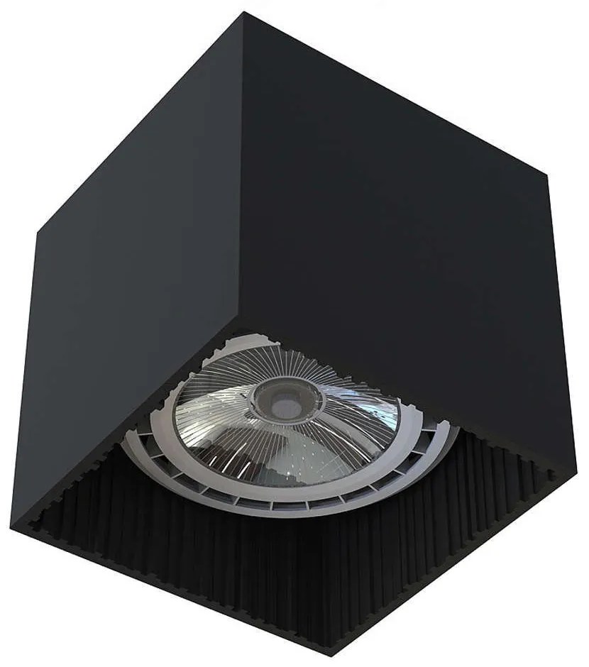 Φωτιστικό Οροφής - Σποτ Groove 7792 1xGU10 75W Black Nowodvorski Aluminium