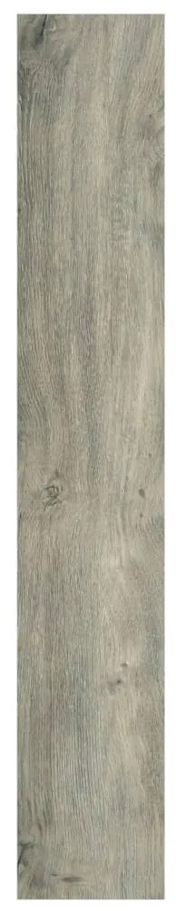 vidaXL Πάνελ Τοίχου Ξύλινη Εμφάνιση Γκρι 2,06 μ² από PVC