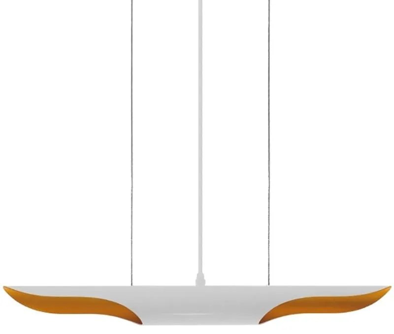 Φωτιστικό Οροφής - Ράγα Artica 01305 White-Gold GloboStar Metal
