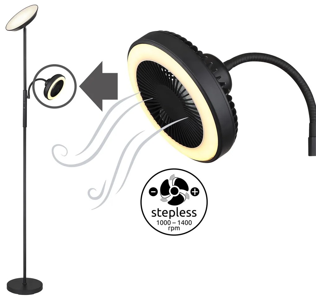 Φωτιστικό Επιδαπέδιο Globo Lighting DAVYD 58008 2700+4000+6500K