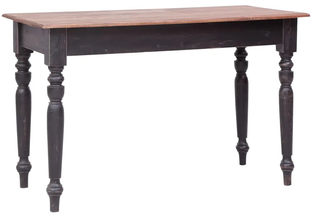 vidaXL Γραφείο με 3 Συρτάρια 117 x 57 x 75 εκ. από Μασίφ Μαόνι