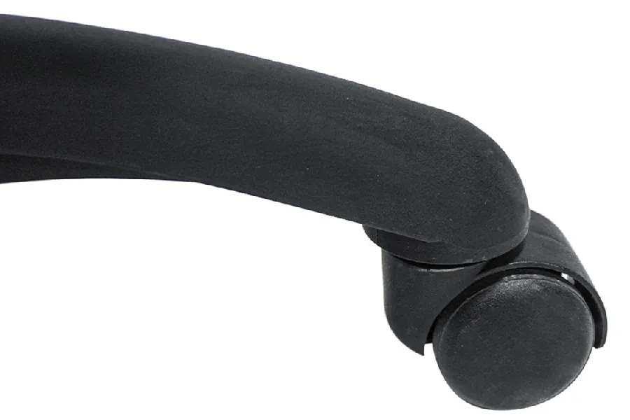 ΚΑΡΕΚΛΑ ΓΡΑΦΕΙΟΥ PORTIMA HM1197.01 ΜΑΥΡΟ PVC-NYLON ΣΚΕΛΕΤΟΣ &amp; ΒΑΣΗ 69x57x97Υεκ.
