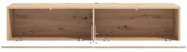 Έπιπλο τηλεόρασης ROYAN 154 2K2V Artisan Oak 154x42x32εκ 154x42x32 εκ.