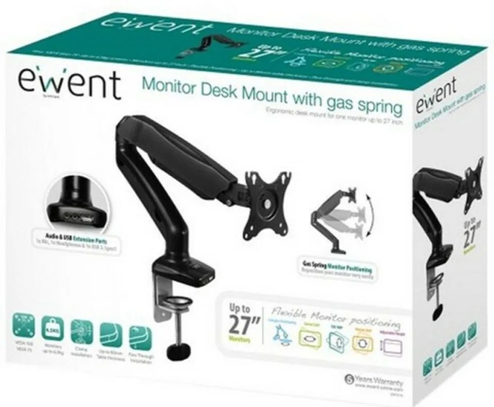 Βάση TV για Γραφείο Ewent EW1515 13&quot;-27&quot; 9 kg