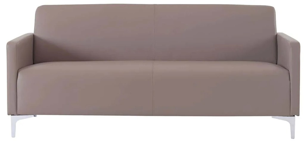 STYLE Καναπές Σαλονιού Καθιστικού, 2Θέσιος, Pu Cappuccino K/D   1τμχ