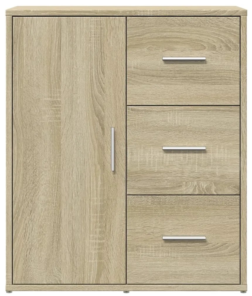 vidaXL Βοηθητικό Ντουλάπι Sonoma Δρυς 60x31x70 εκ. Επεξεργασμένο Ξύλο