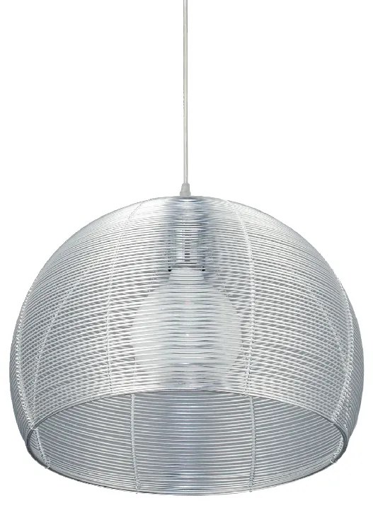 Φωτιστικό Οροφής Μονόφωτο Aca Zinc V28507IP40 Nickel