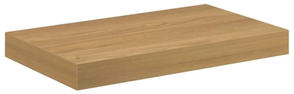 vidaXL Ράφι Τοίχου 2 pcs Καφέ 40 x 23,5 x 4 εκ Επεξεργασμένο ξύλο