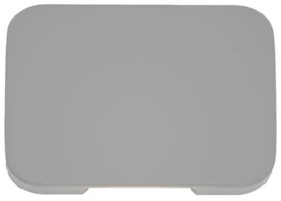 Φωτιστικό τοίχου Silver LED 1W 3000K Outdoor Wall Lamp Grey D:5cmx7cm (80202430) - 1.5W - 20W - 80202430