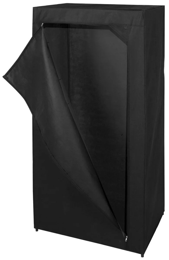 Ντουλάπα για τα ρπύχα Max Home Μαύρο 70 X 148 X 46 CM 4 Μονάδες