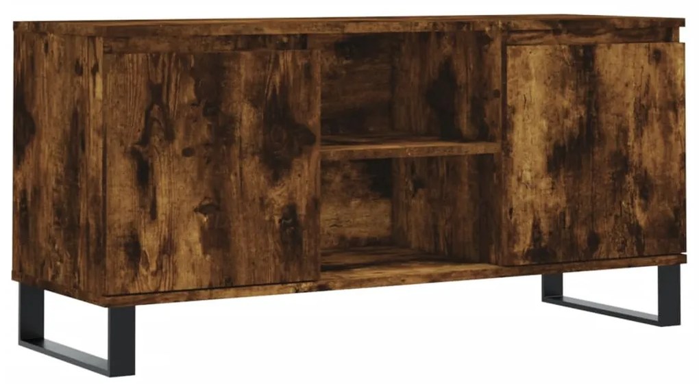 vidaXL Έπιπλο Τηλεόρασης Καπνιστή Δρυς 104 x 35 x 50 εκ. Επεξεργ. Ξύλο