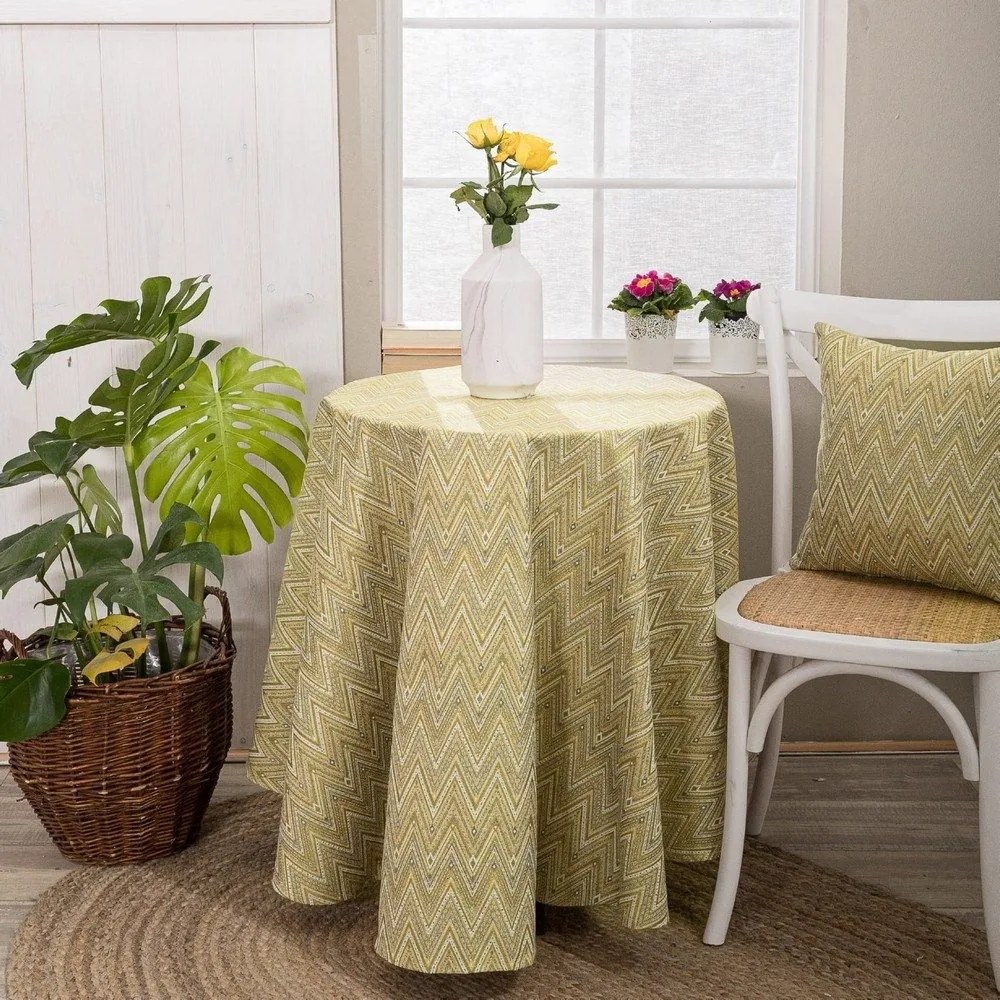 Ροτόντα Rota 08 Lime Teoran Diameter 180cm Φ180 Ακρυλικό,Βαμβάκι, Polyester