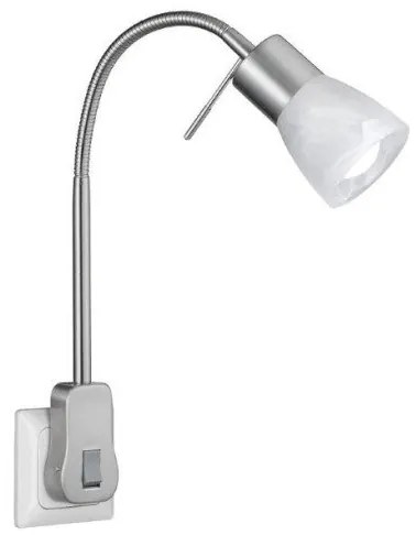 Σποτ Φωτιστικό Τοίχου LEVISTO 891010107 νίκελ ματ Trio Lighting-891010107-Νίκελ Ματ 891010107
