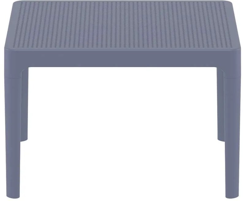 ΤΡΑΠΕΖΙ ΠΟΛ/ΝΙΟΥ 50Χ60Χ40εκ. DARK GREY