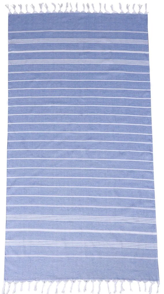 Πετσέτα Θαλάσσης (80x170) Estia Save The Aegean Navy Stripes 00-31091