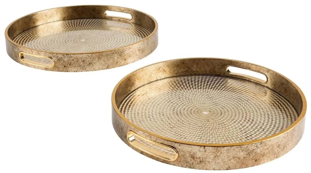 Σετ διακοσμητικοί δίσκοι Elya Atmosphera - 2 τεμάχια