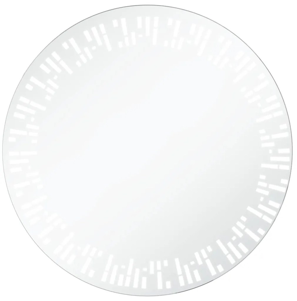 vidaXL Καθρέφτης Μπάνιου με LED 60 εκ.