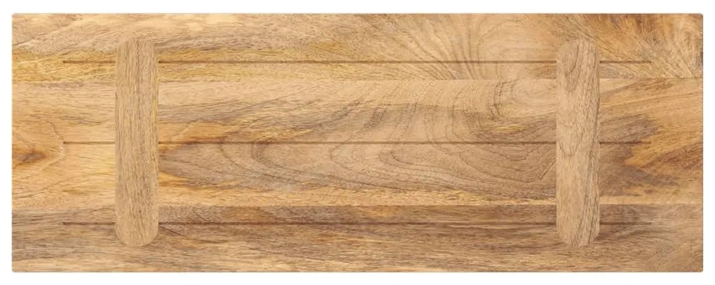vidaXL Επιφάνεια Τραπεζιού Ορθογώνια 80x20x2,5 εκ. Μασίφ Ξύλο Μάνγκο