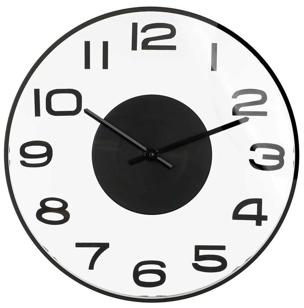 Ρολόι Τοίχου (Φ40) Edelman Henny Black 1153417