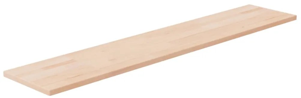 vidaXL Ράφι 100x20x1,5 εκ. από Ακατέργαστο Μασίφ Ξύλο Δρυός